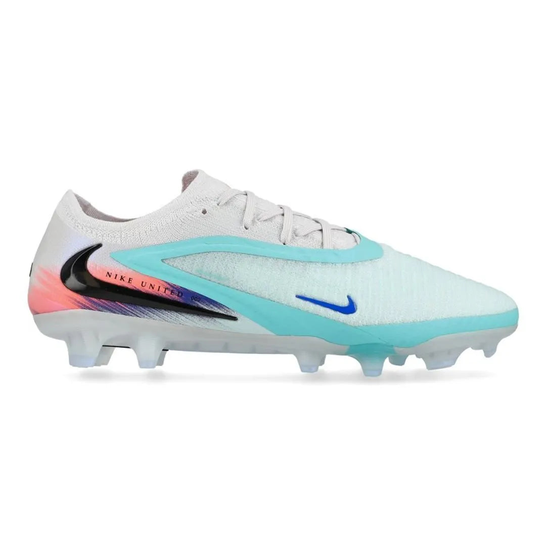 NIKE PHANTOM 6 ELITE LOW CUT FG UNITED - PISTACHIO FROST/HYPER ORANGE