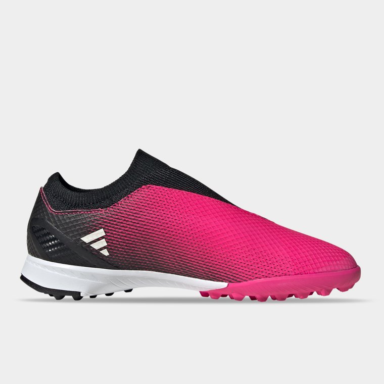 adidas X .3 Laceless Astro Turf Football Trainers Juniors